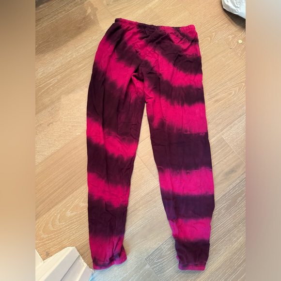 Michael Lauren Large Pink & Purple Tie Dyed Joggers. 💗⚡️ - Picture 2 of 4